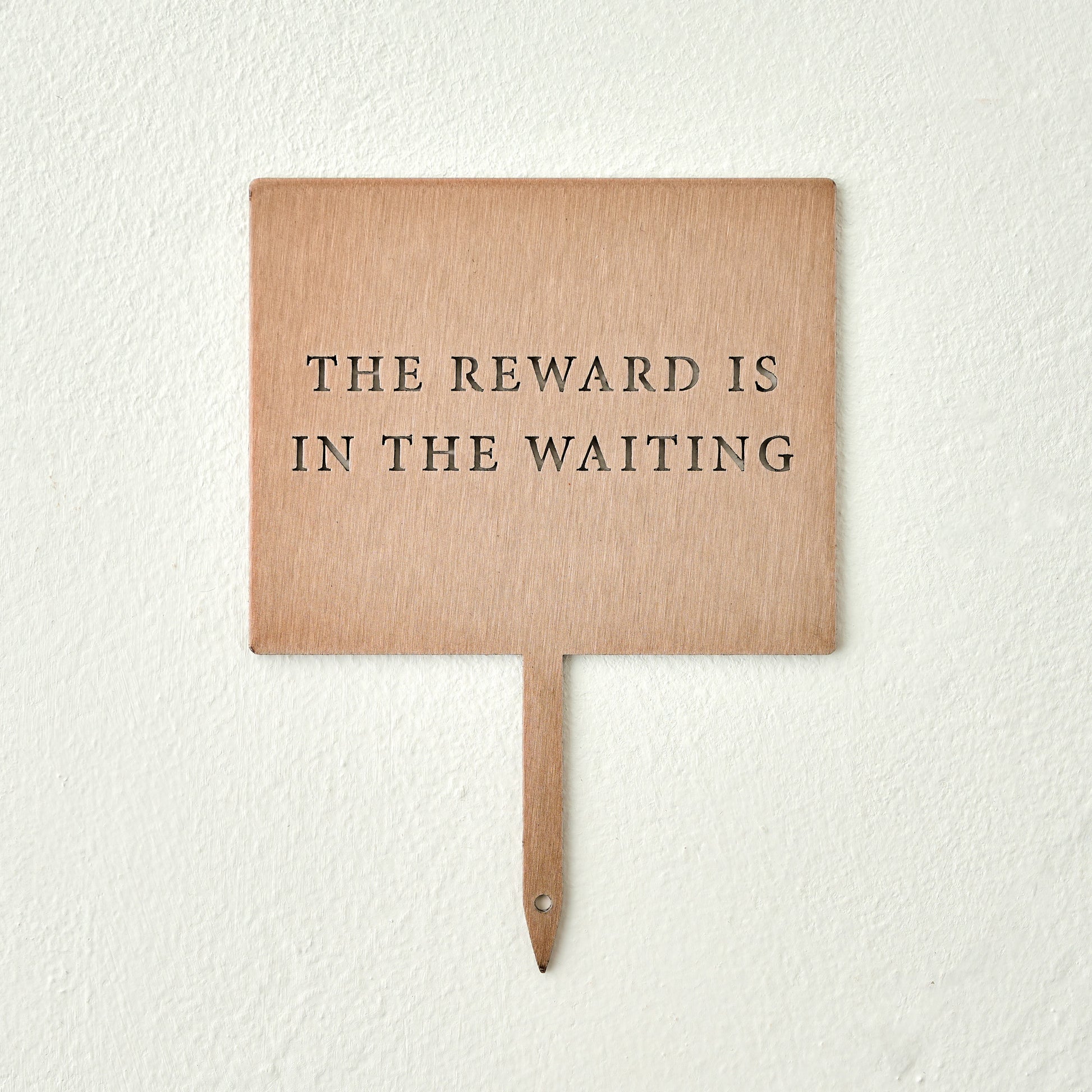 The Reward Mini Garden Stake
