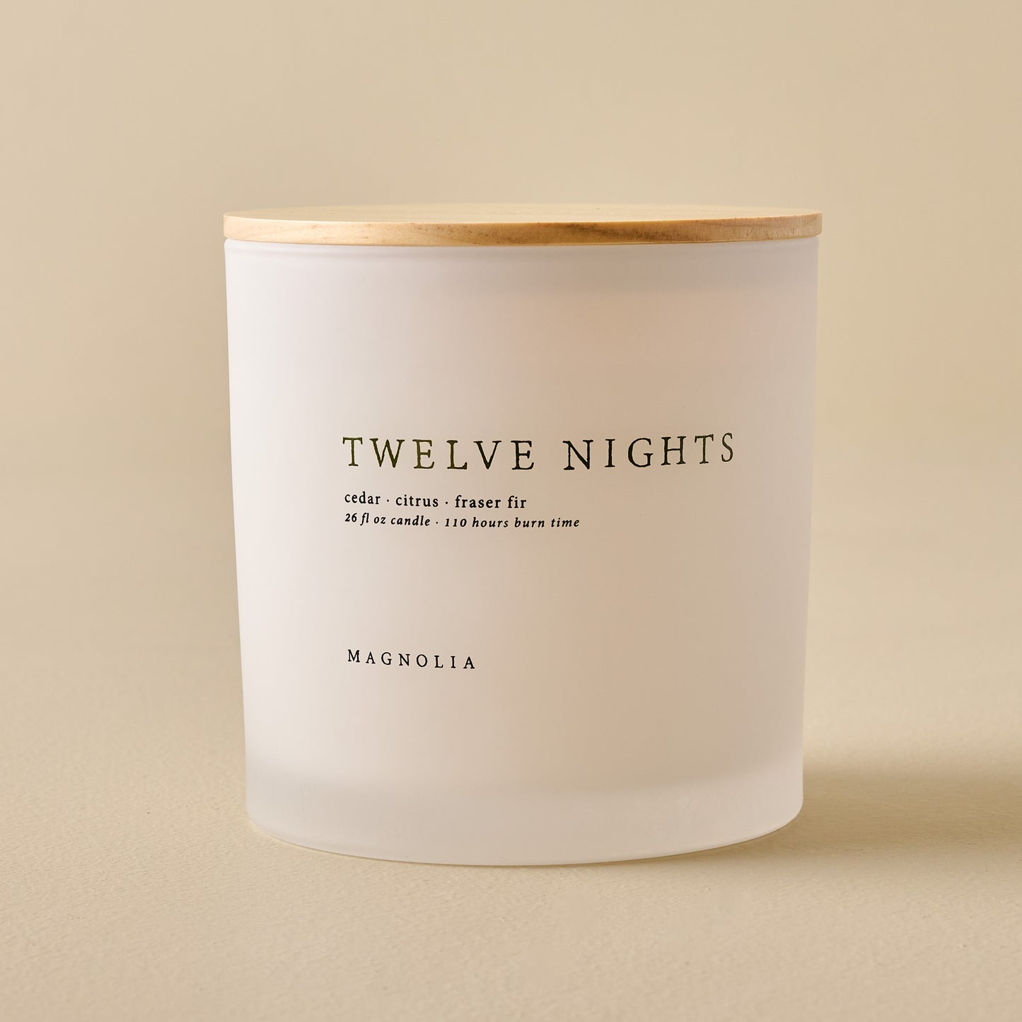26oz Magnolia Twelve Nights Candle