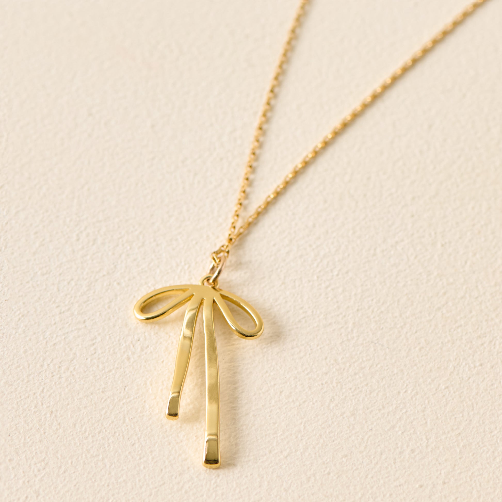 Vintage Bow Necklace