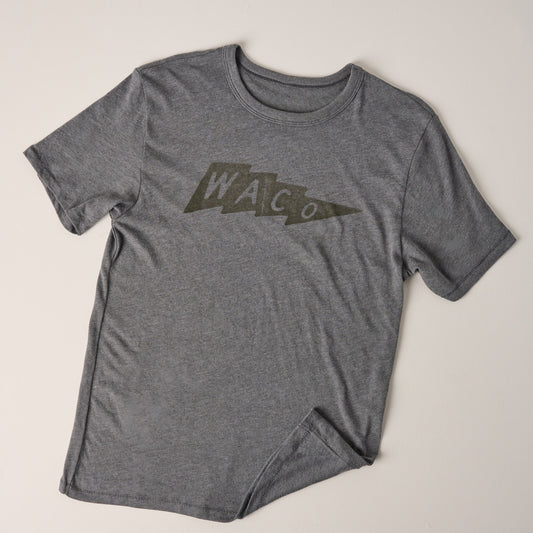Front of Waco Bolt Tee