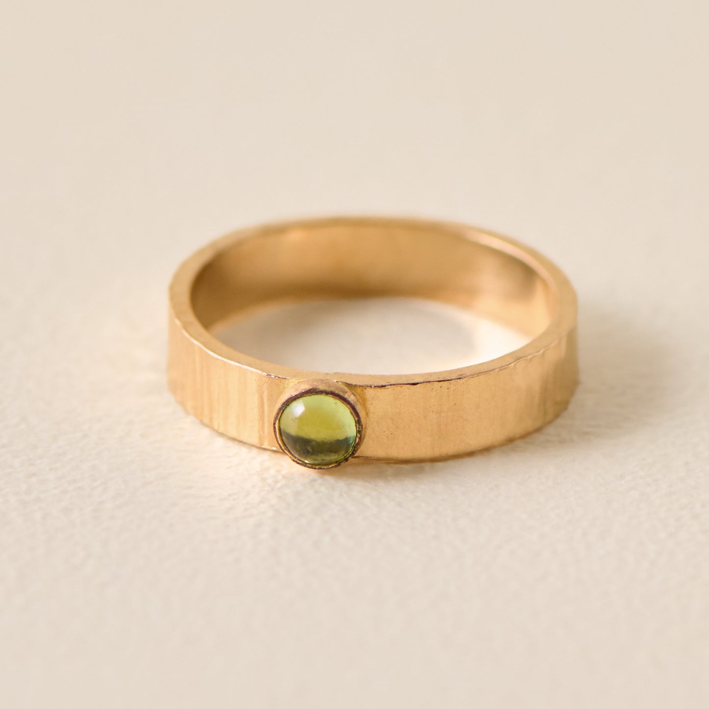 August Sunrise Birthstone Ring