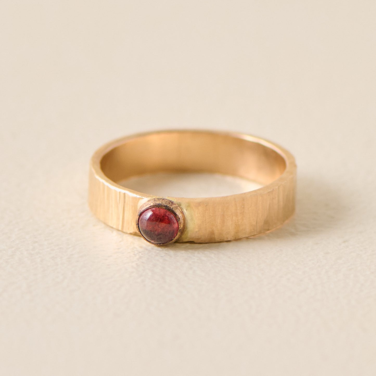 July Sunrise Birthstone Ring