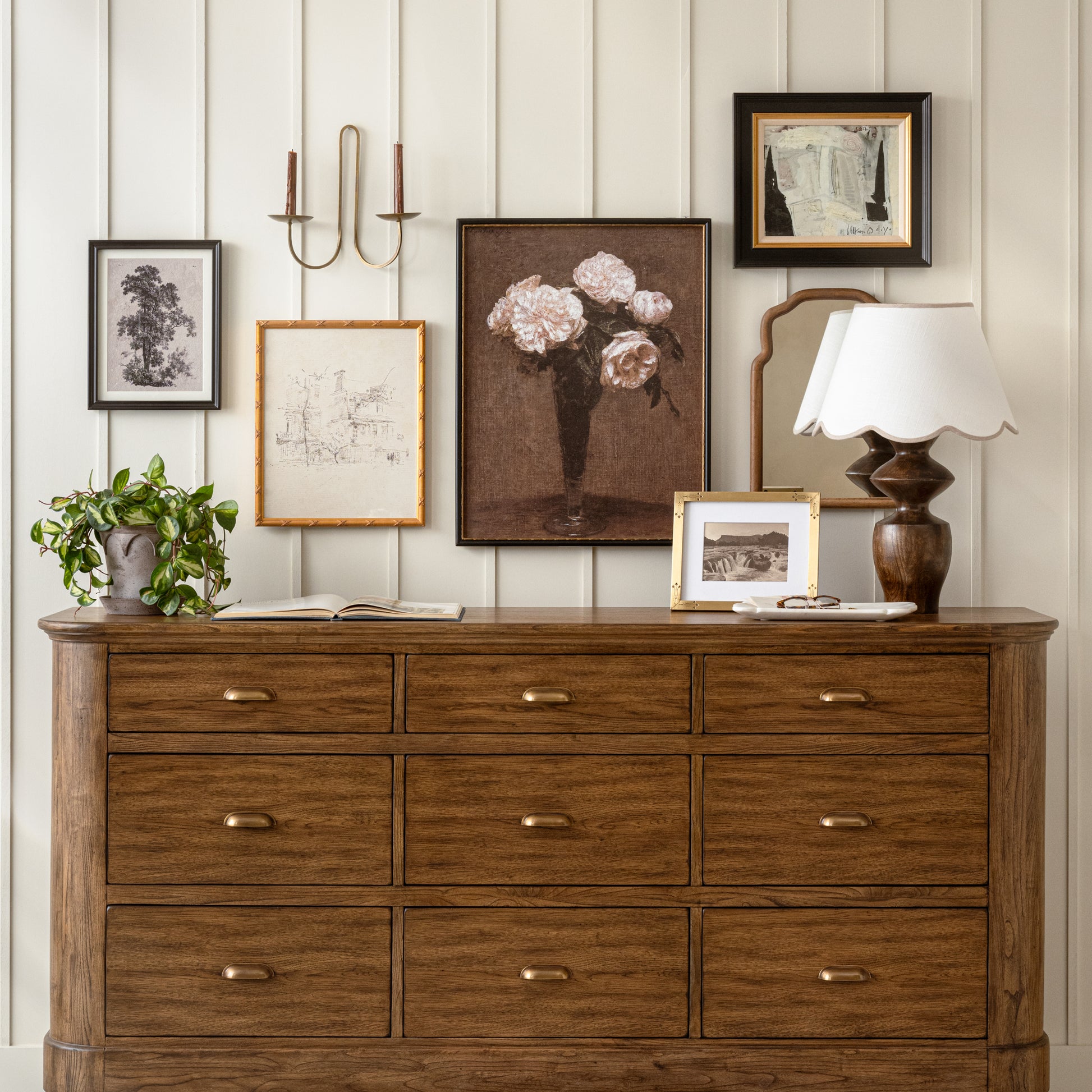 Bristow Oversized Dresser in a room