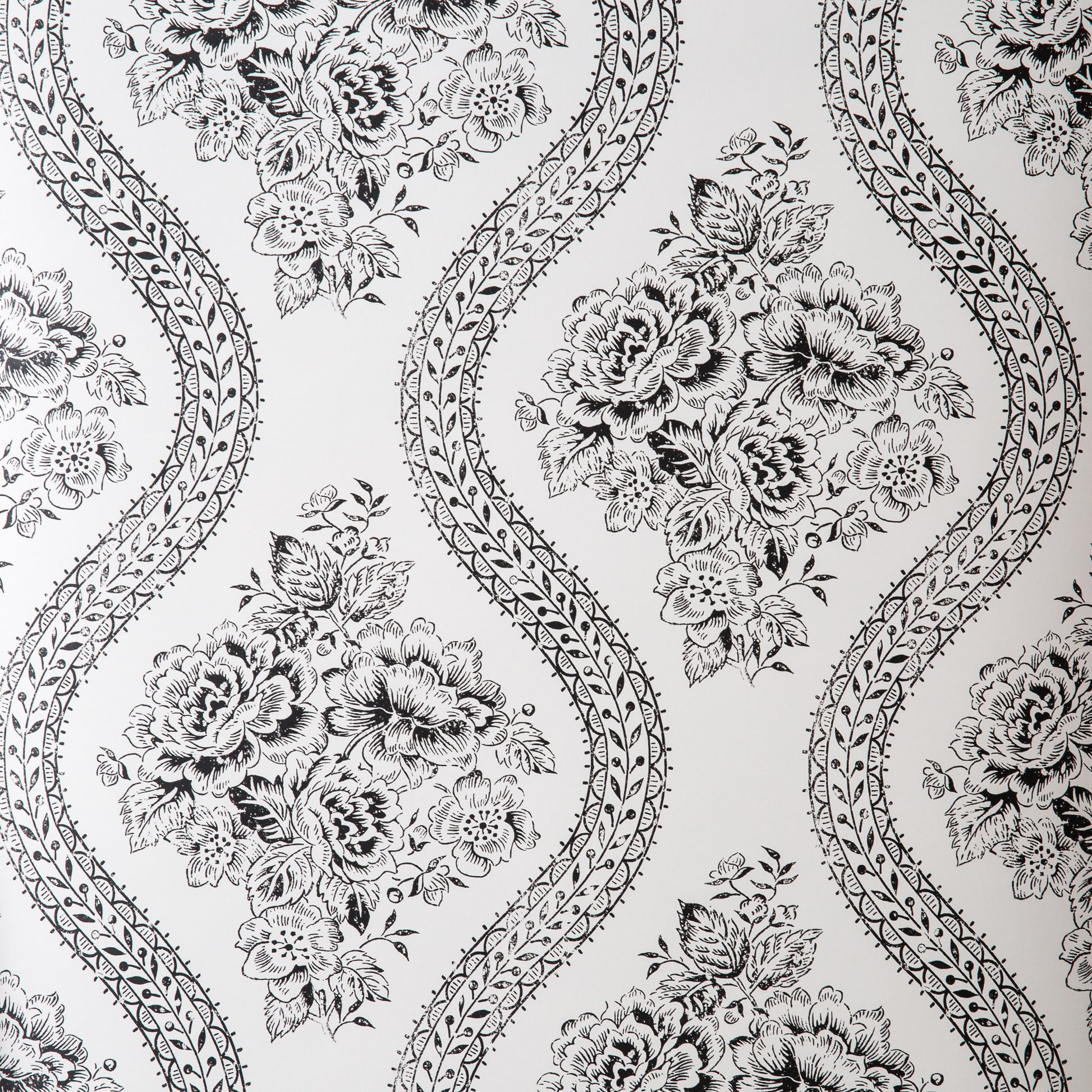 Coverlet Floral Wallpaper