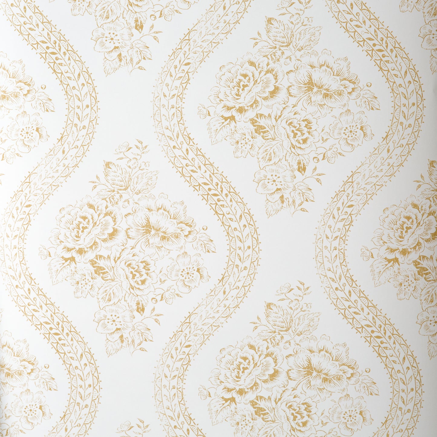 Coverlet Floral Wallpaper