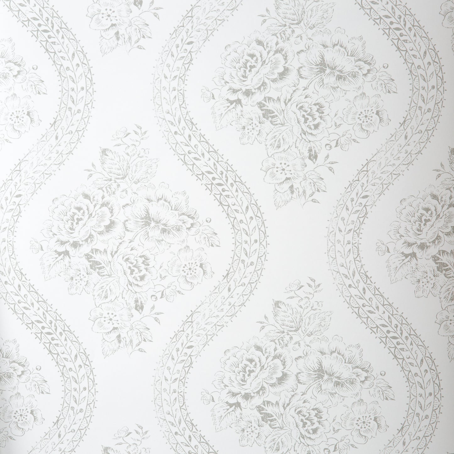 Coverlet Floral Wallpaper