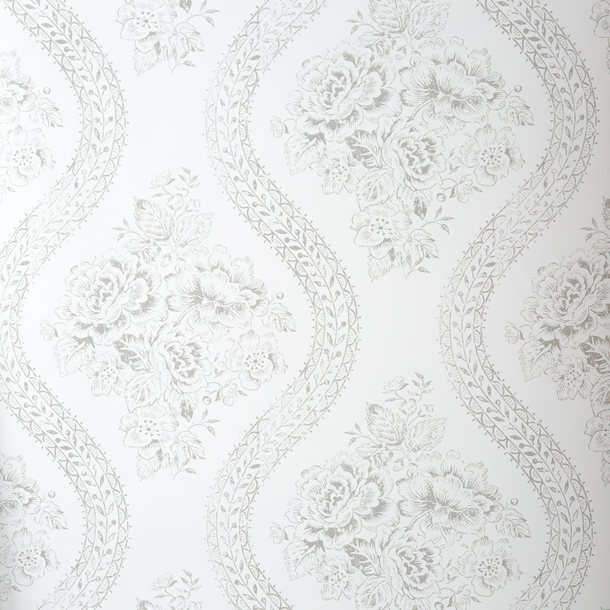 Coverlet Floral Wallpaper
