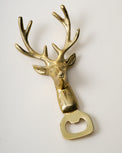 Brass Deer Bottle Opener