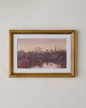 Steeple On the Water Framed Print