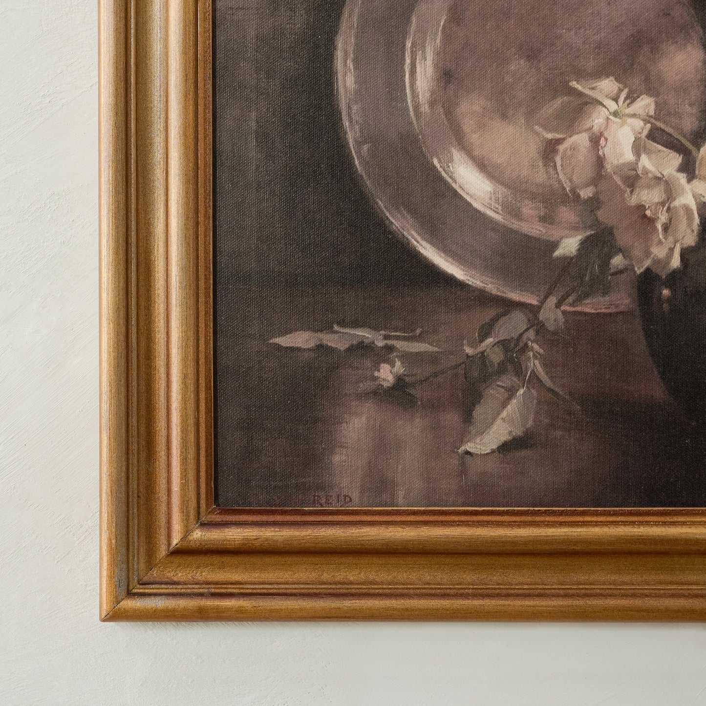 Vintage Bouquets Still Life up close