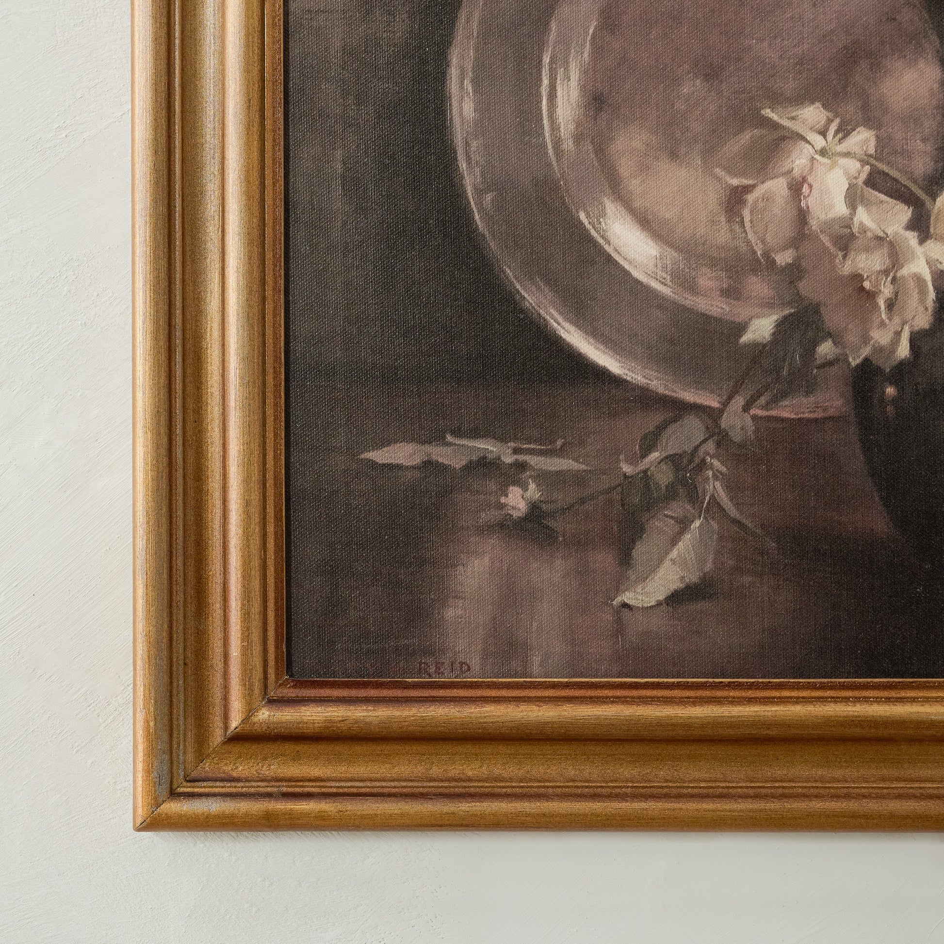 Vintage Bouquets Still Life up close
