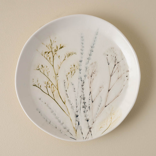 Pressed Floral Plate - dinner