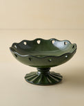 Libby Glazed Ceramic Footed Bowl (large)