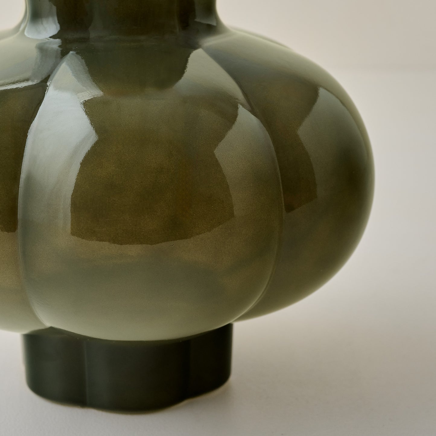 Meredith Glass Vase up close