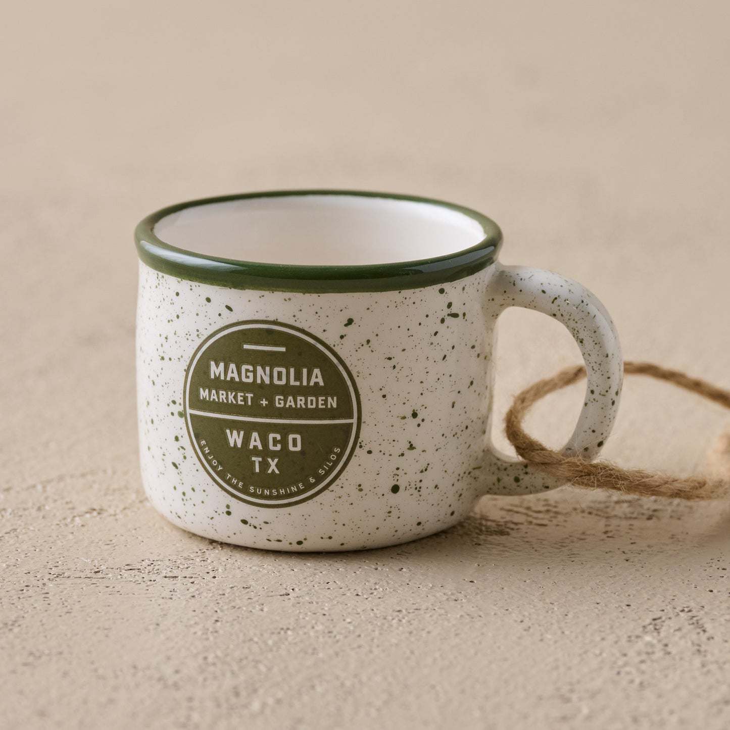 Green Magnolia Campfire Mug Ornament
