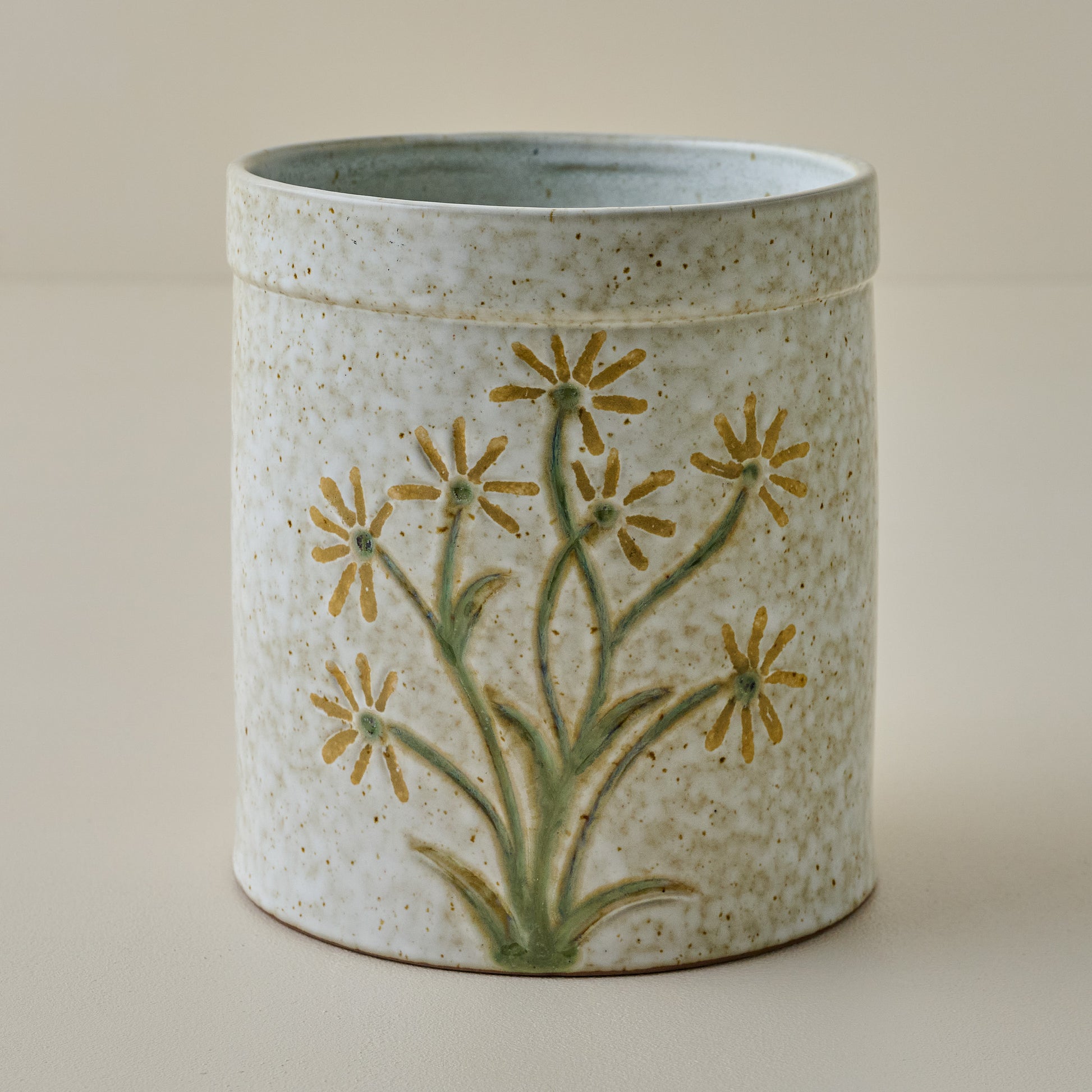 Wildflower Utensil Crock