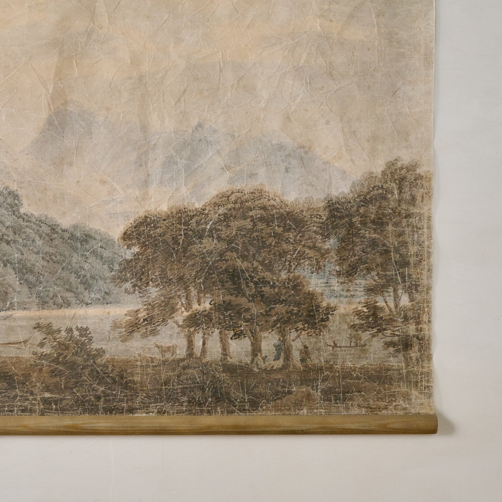 Oversized On the Banks Tapestry up close