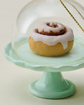 Magnolia Cinnamon Roll on Cake Stand Ornament