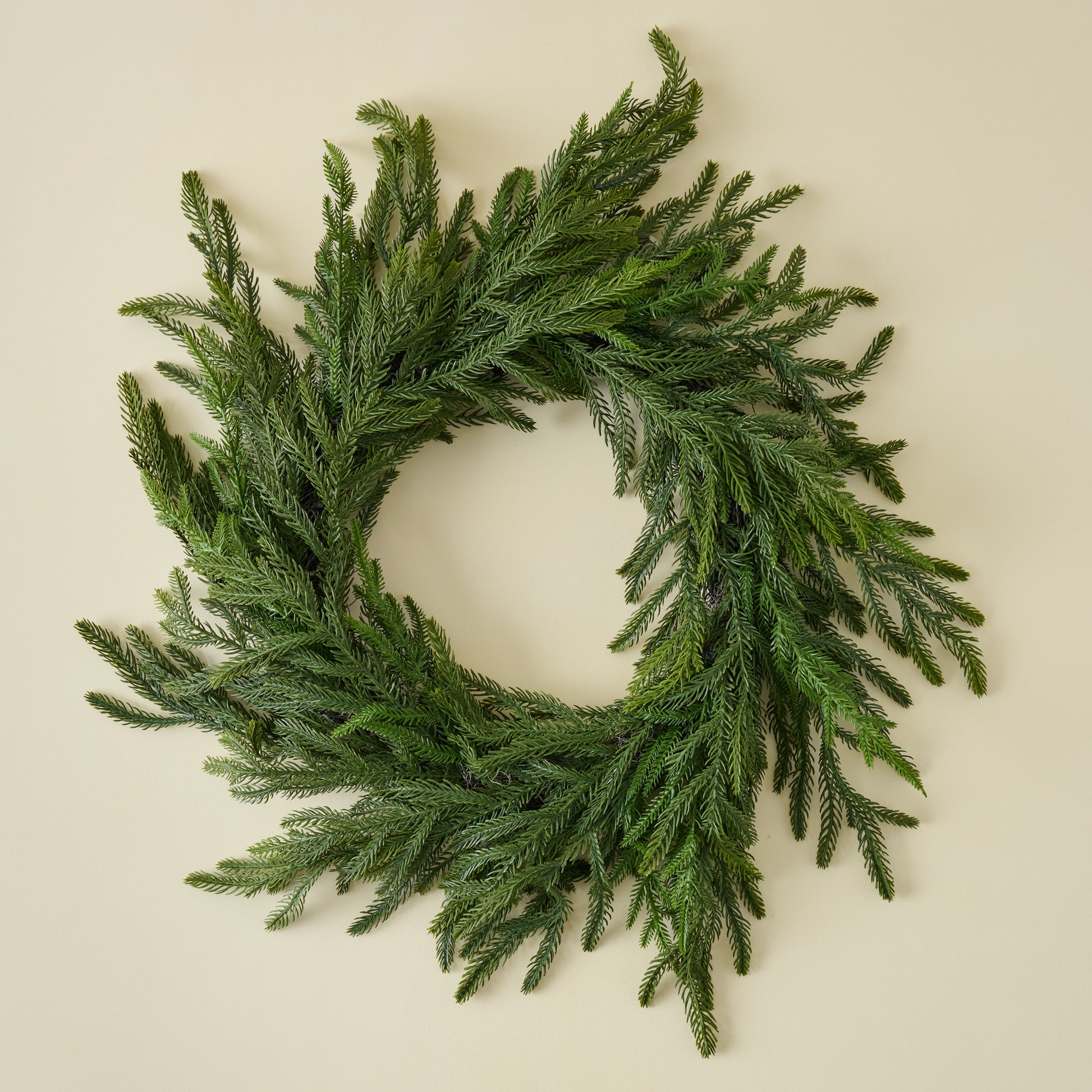 Real Touch Norfolk Pine Wreath