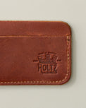 The Charleston Personalized Fine Leather Triple Sleeve Front Pocket Wallet