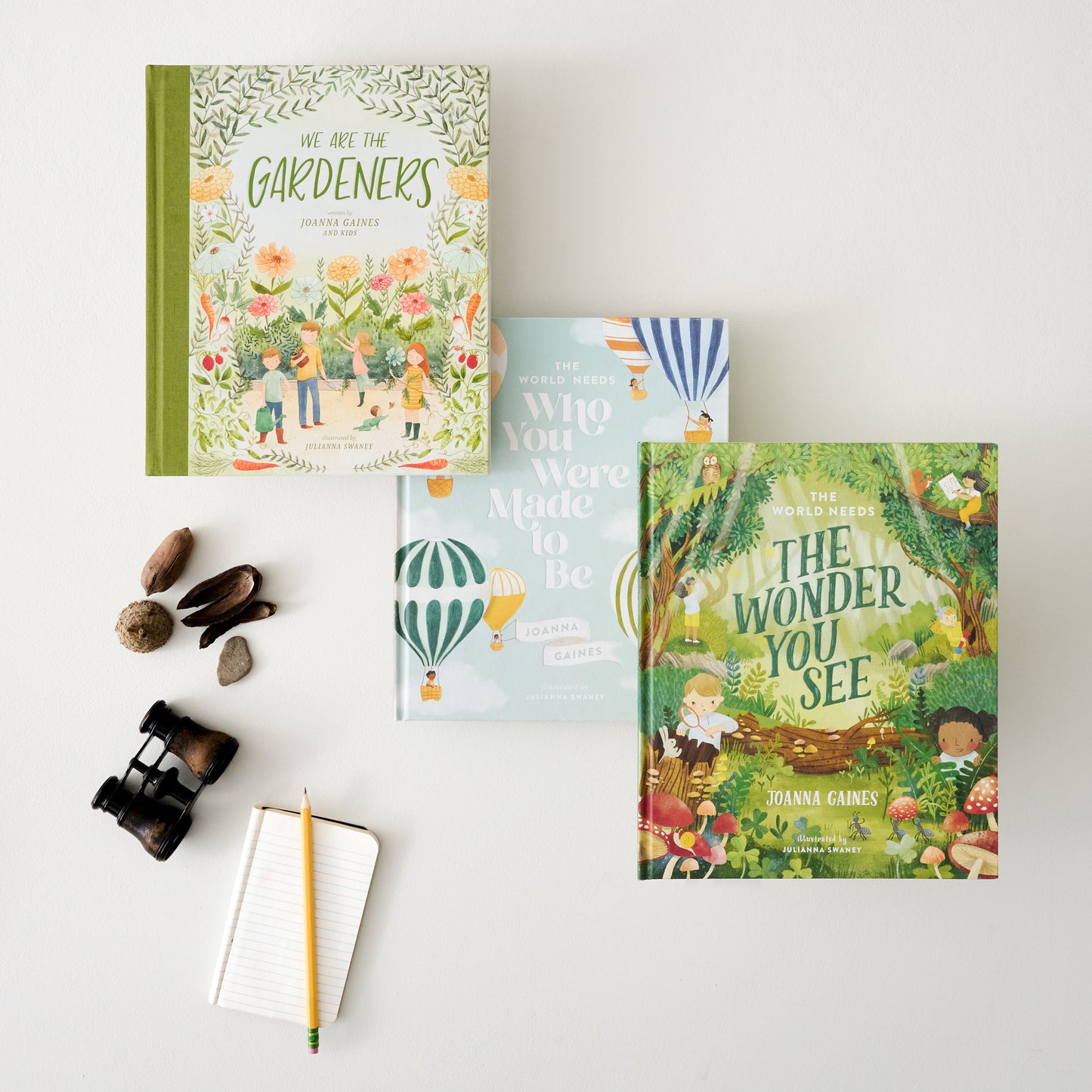 The World Needs the Wonder You See with Joanna's other children's books