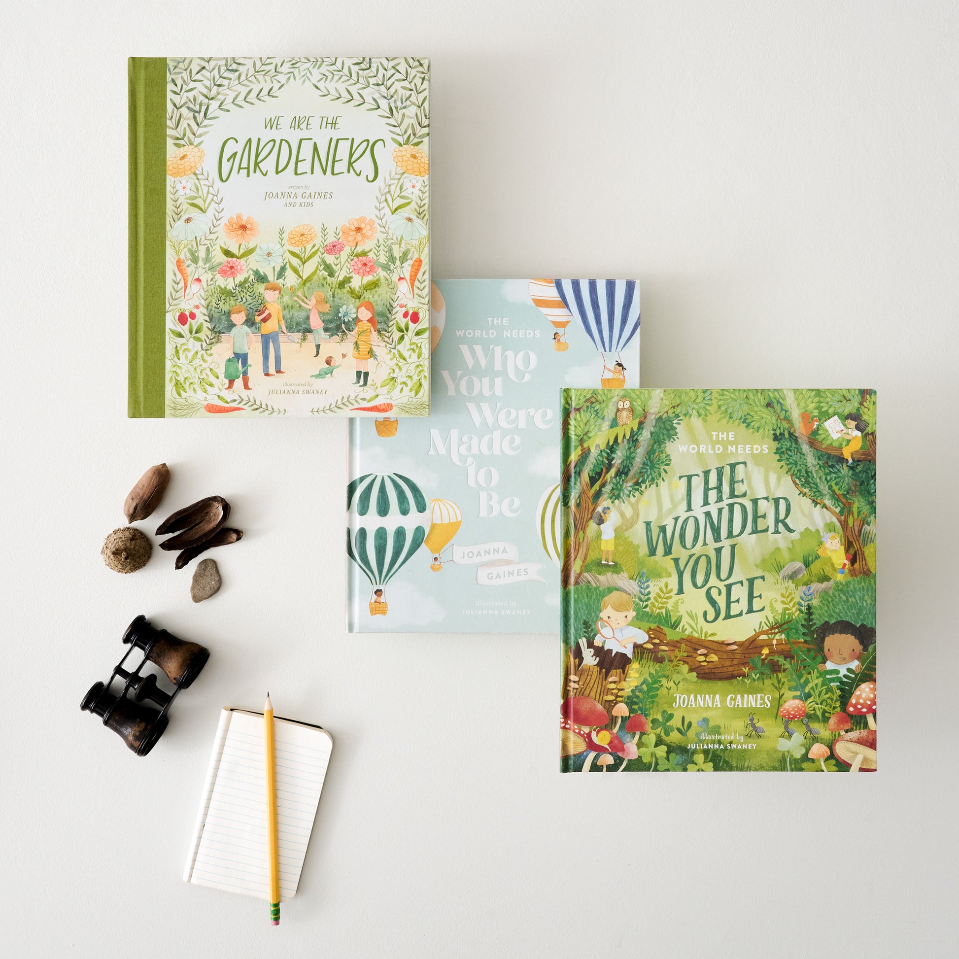 The World Needs the Wonder You See with Joanna's other children's books