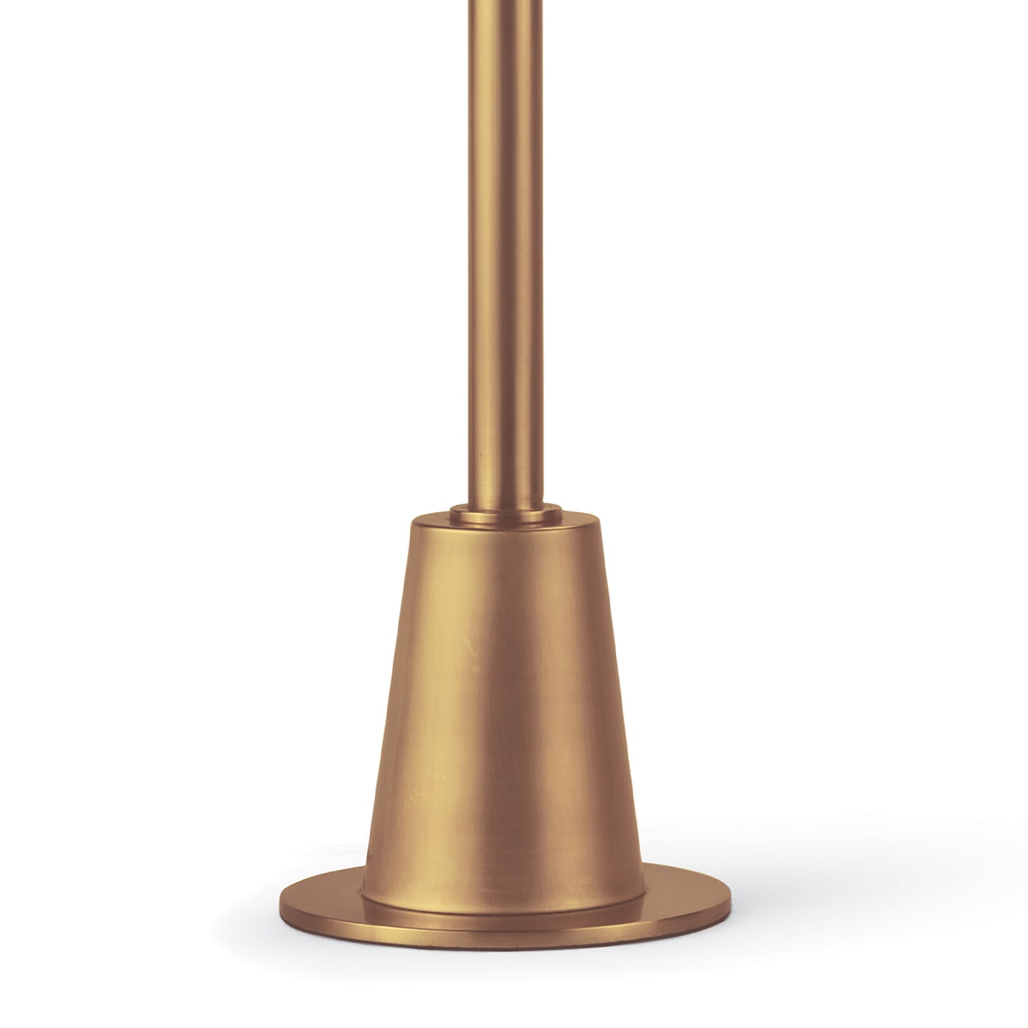 Linear Natural Brass Task Lamp base