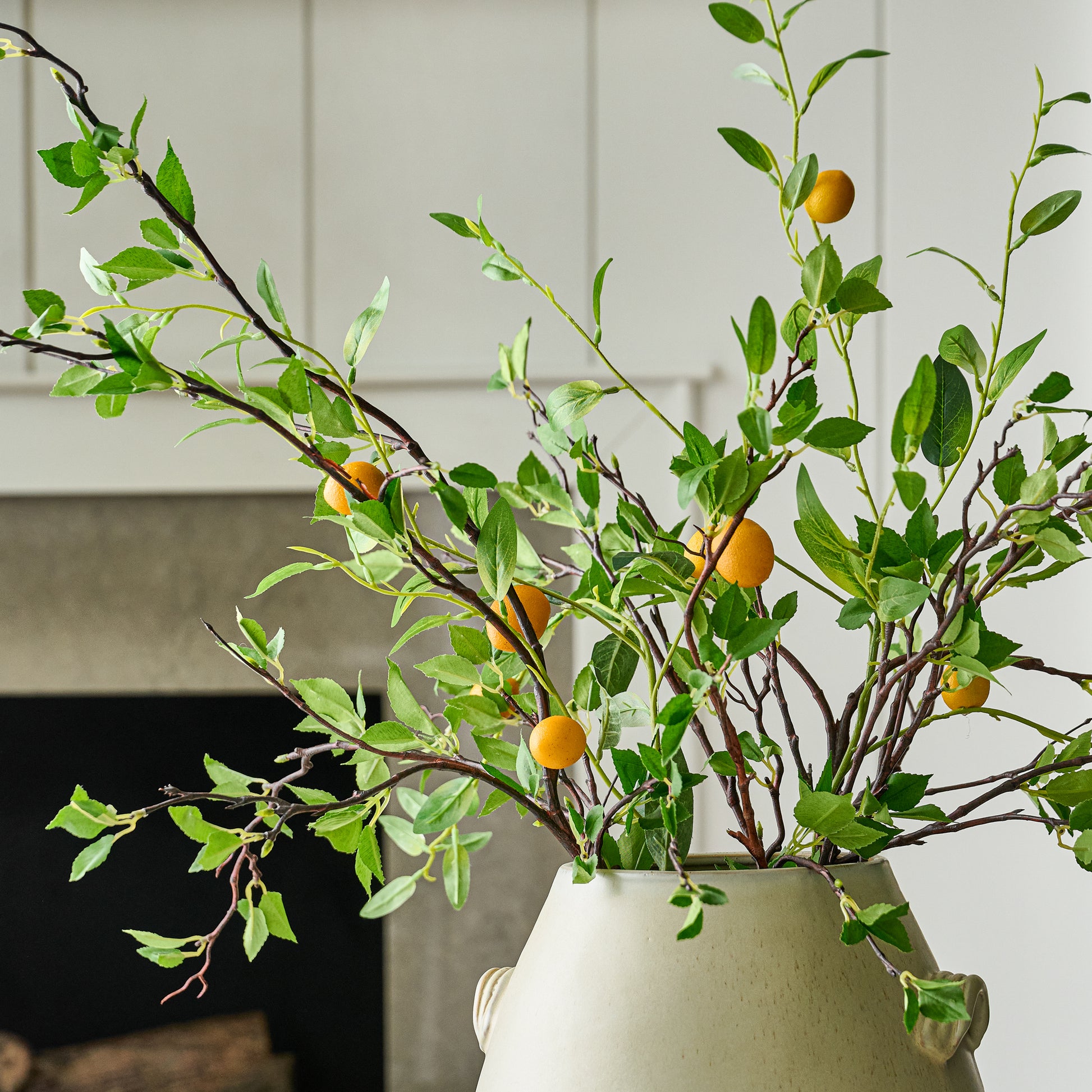 Green Leaf Branch with citrus greenery