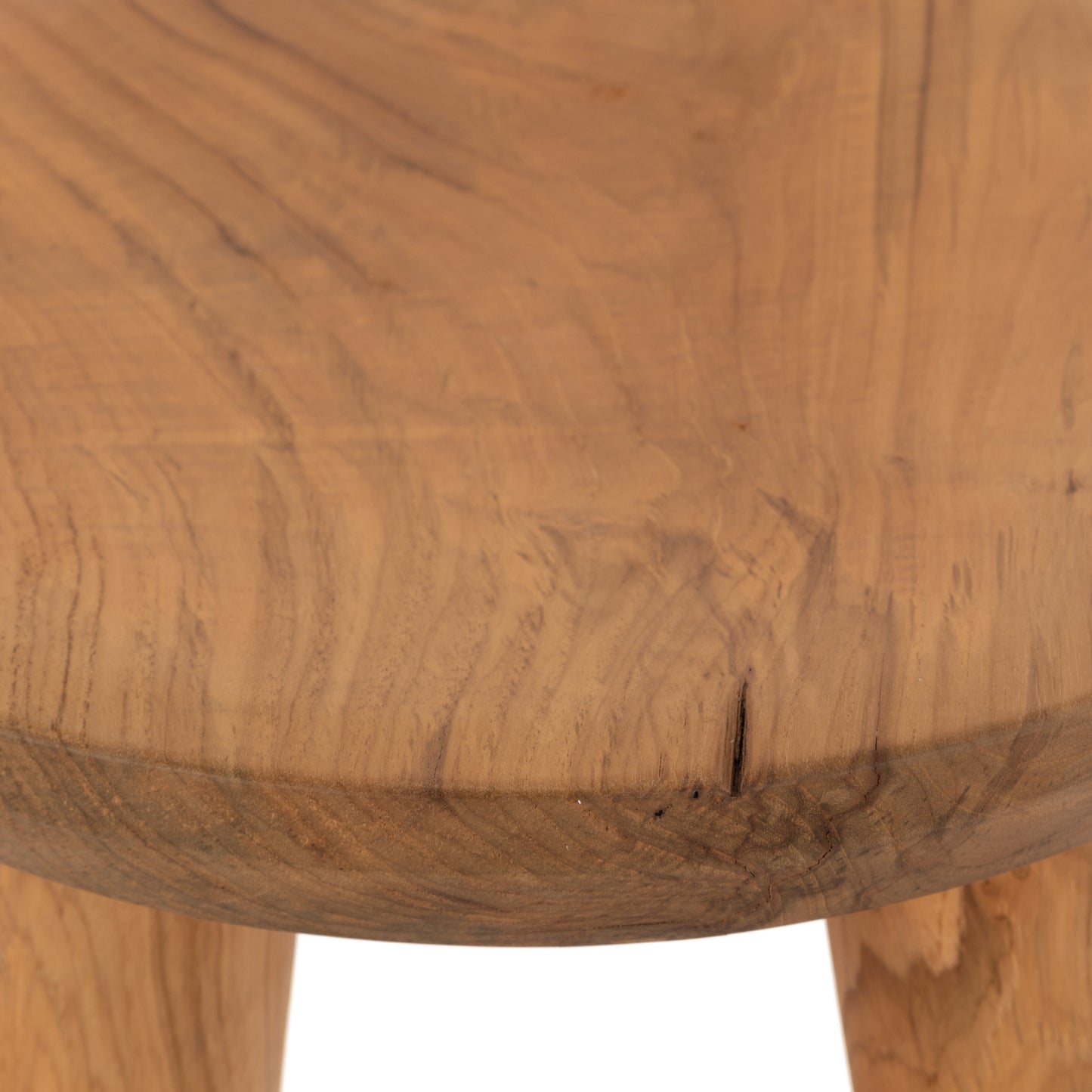 zia teak wood outdoor end table
