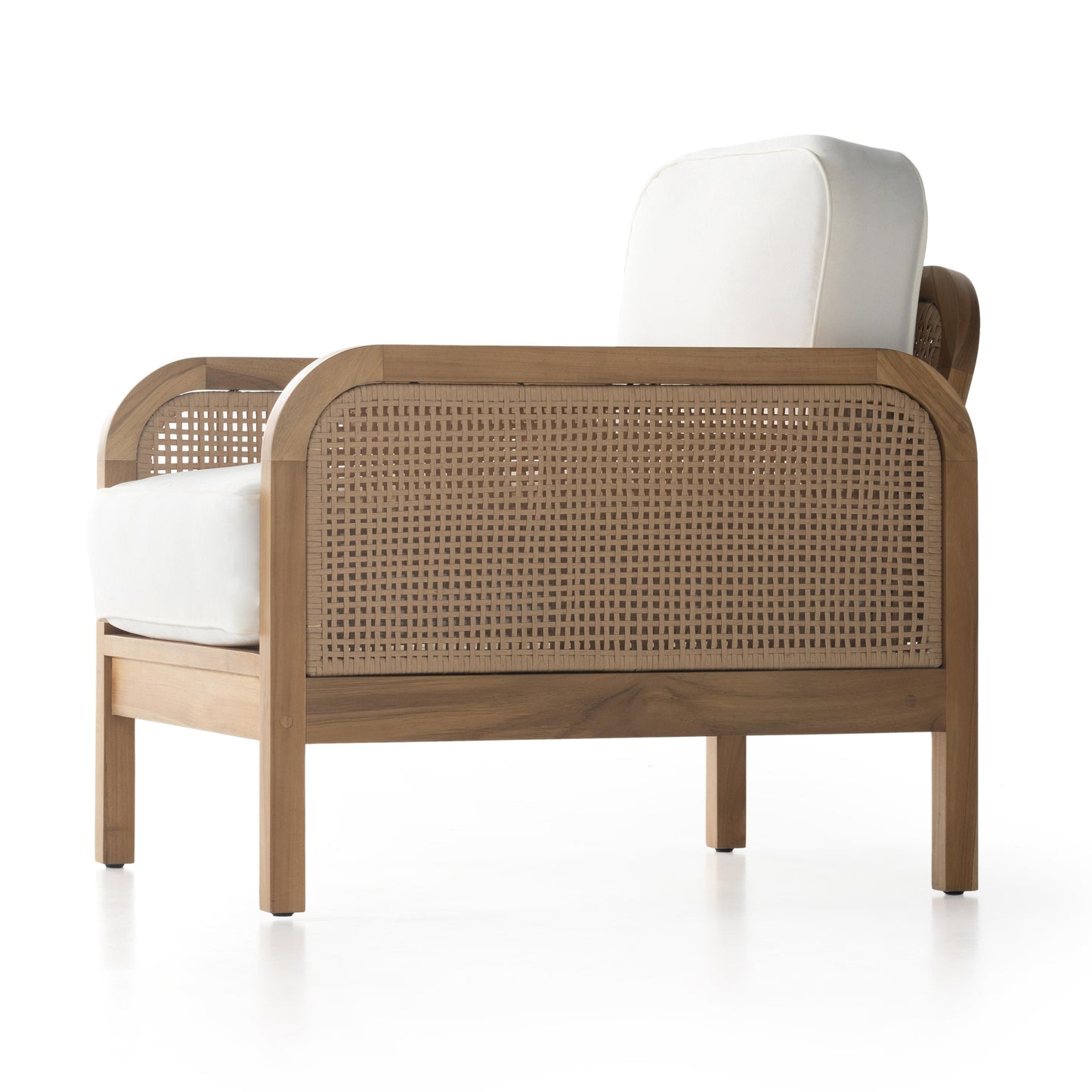 Rivera Outdoor Chair side view angled