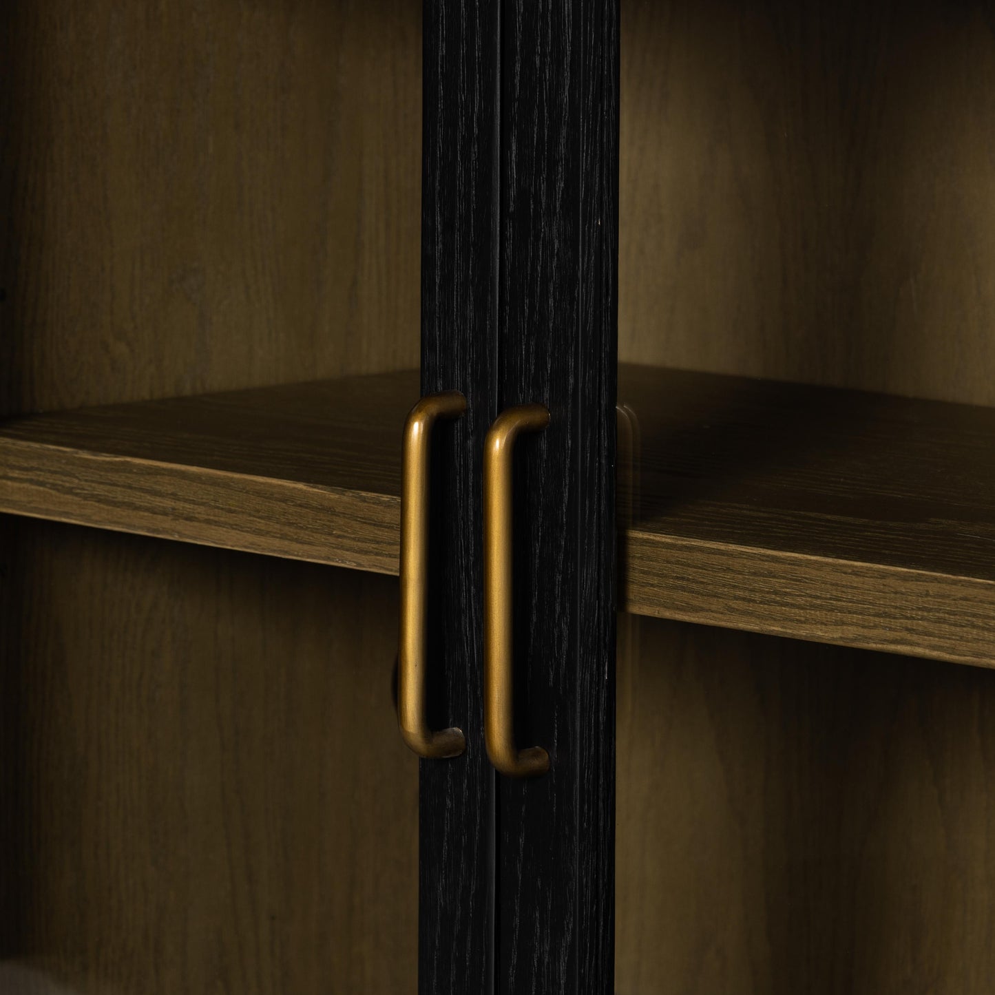 Belmont Sideboard close up of cabinet handles