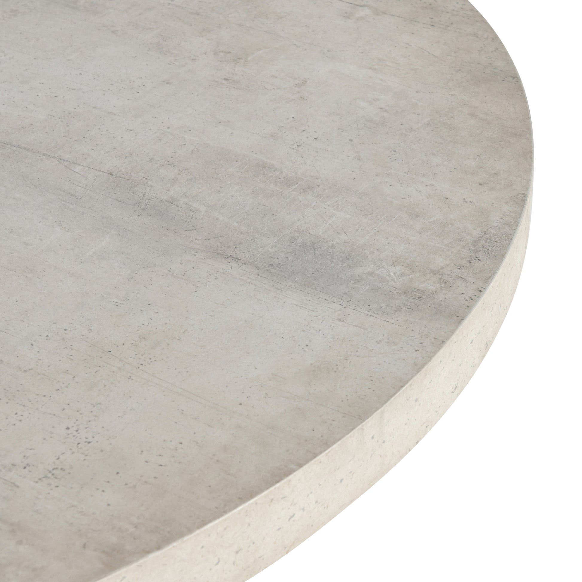 Grier Plaster Dining Table close up of table top