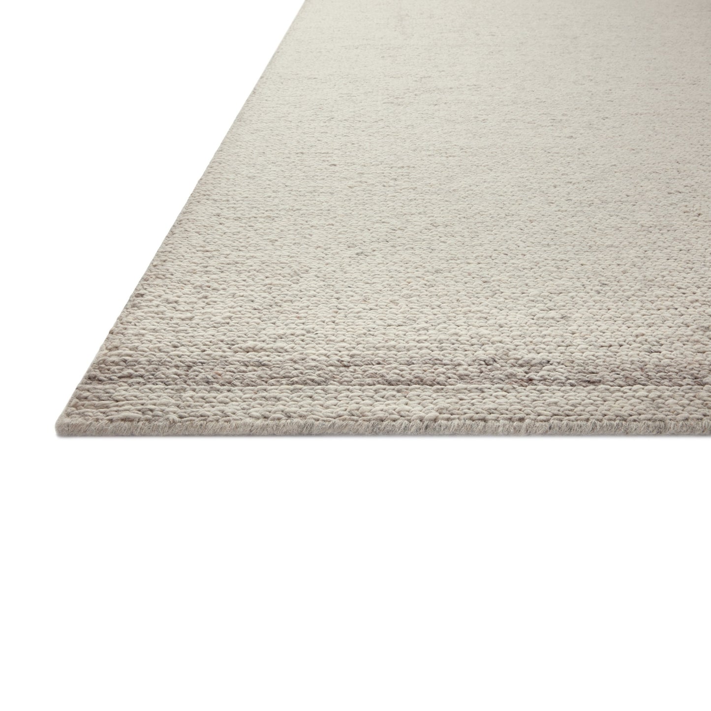 Ashby Mist Silver Rug corner