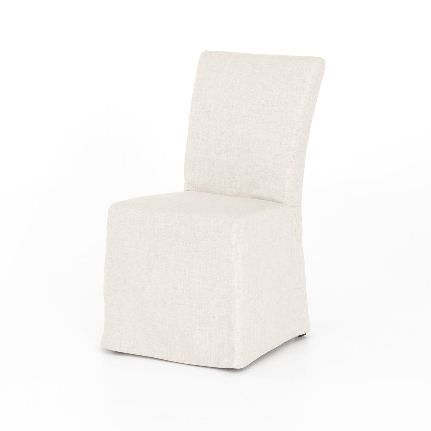 brynn cream slip-covered dining chair for magnolia