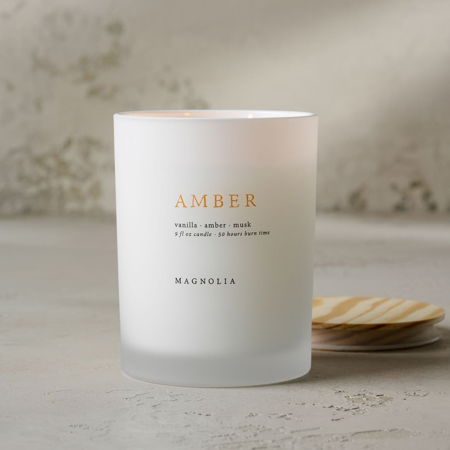 Magnolia Amber Candle