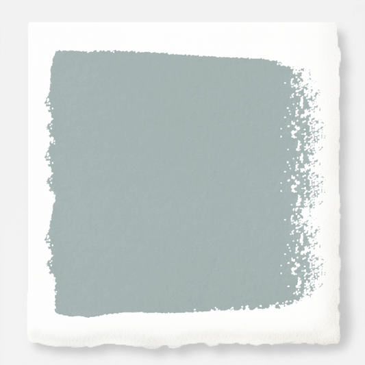muted grey-blue paint