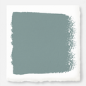 medium grey-aqua blue interior paint swatch