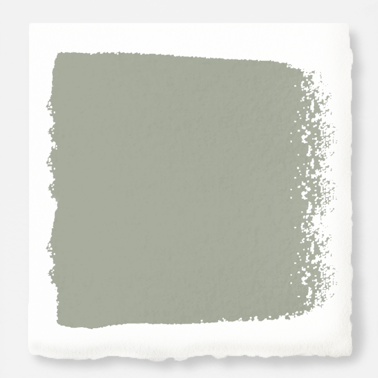Light overcast gray interior paint named refinished