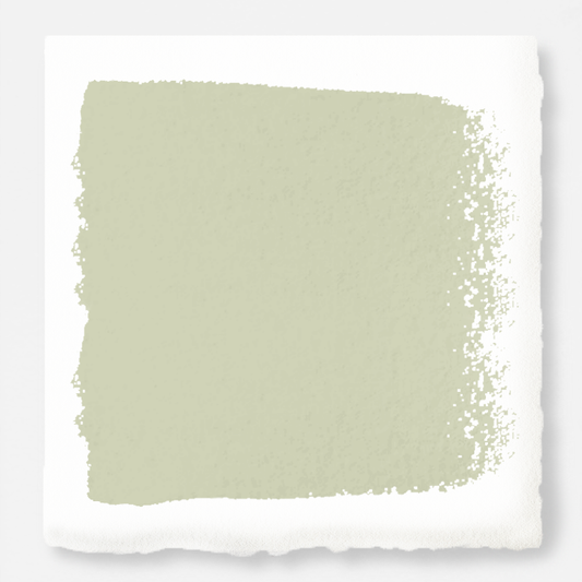 A light khaki green interior paint