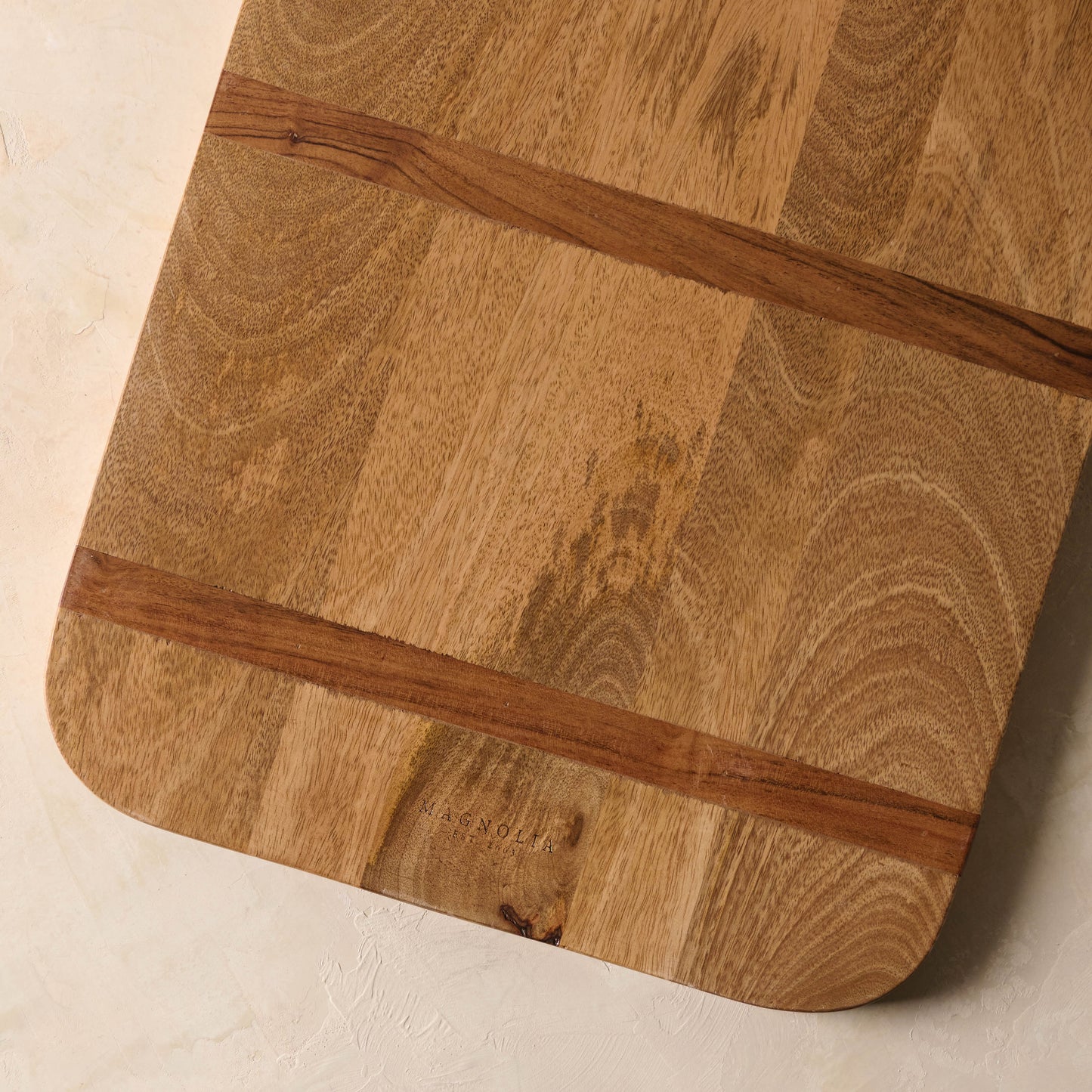 magnolia herringbone serving board