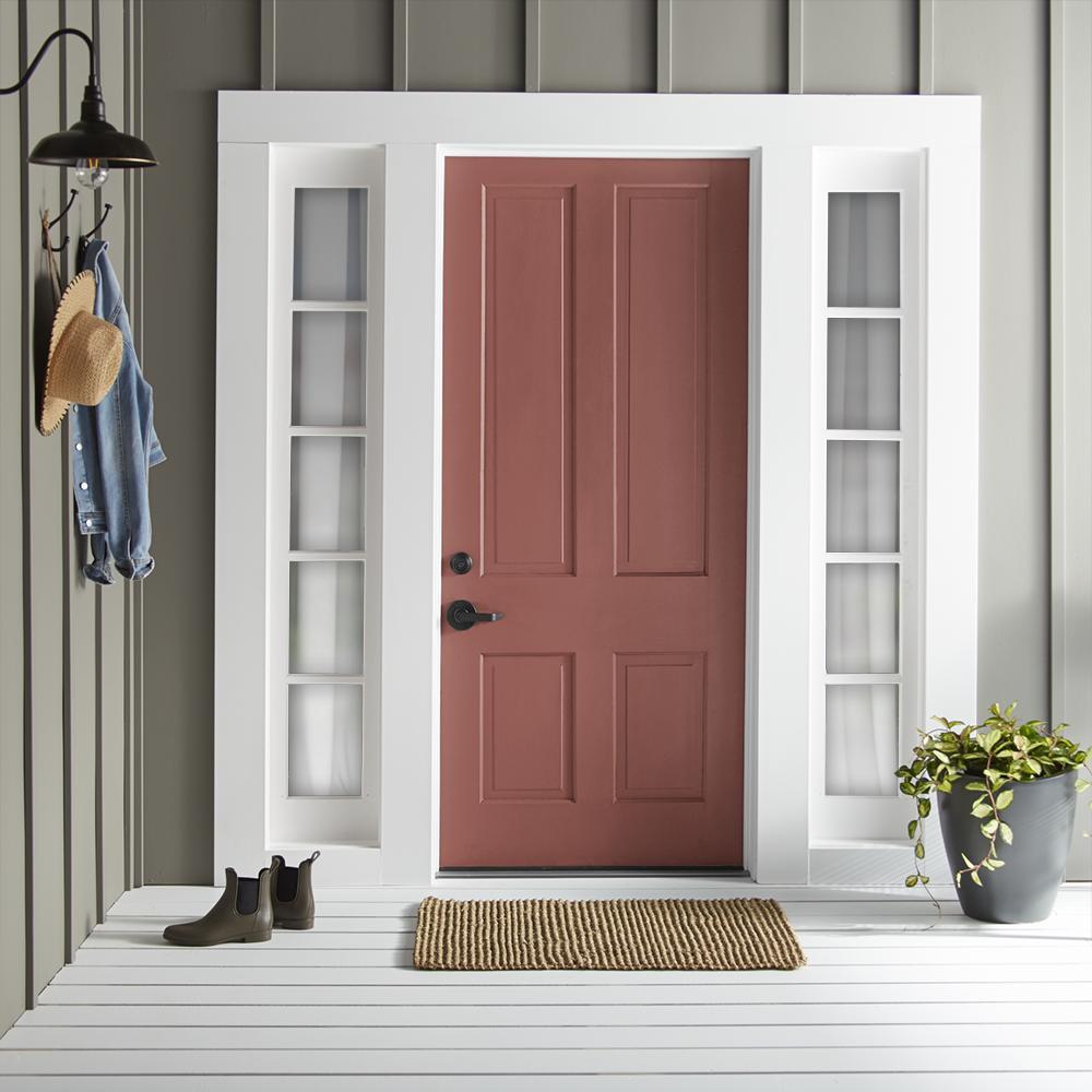rusty red exterior paint