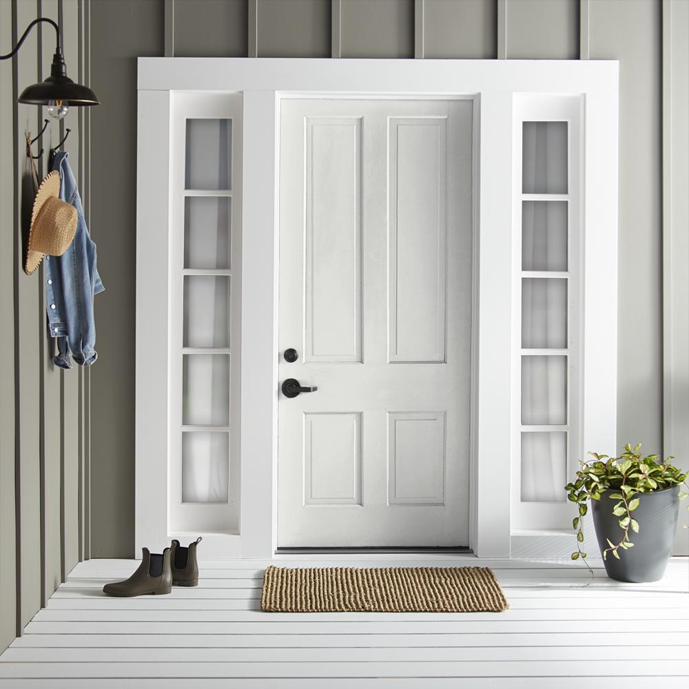 A pure white exterior paint