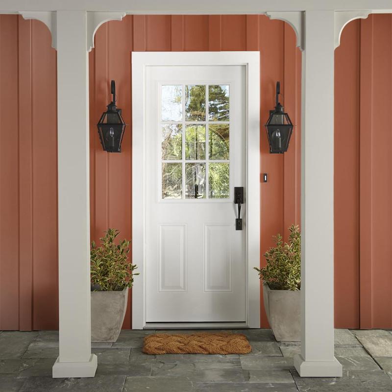 Deep Terra Cotta Exterior paint