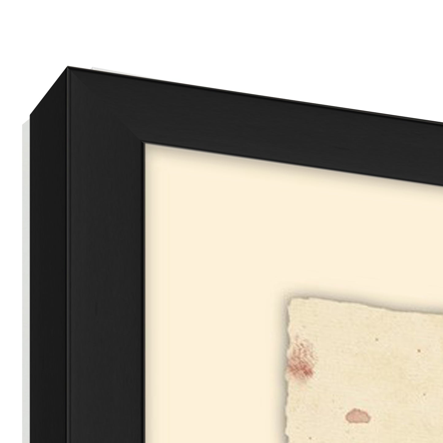 framed watercolor sketch of a dancer in a black frame