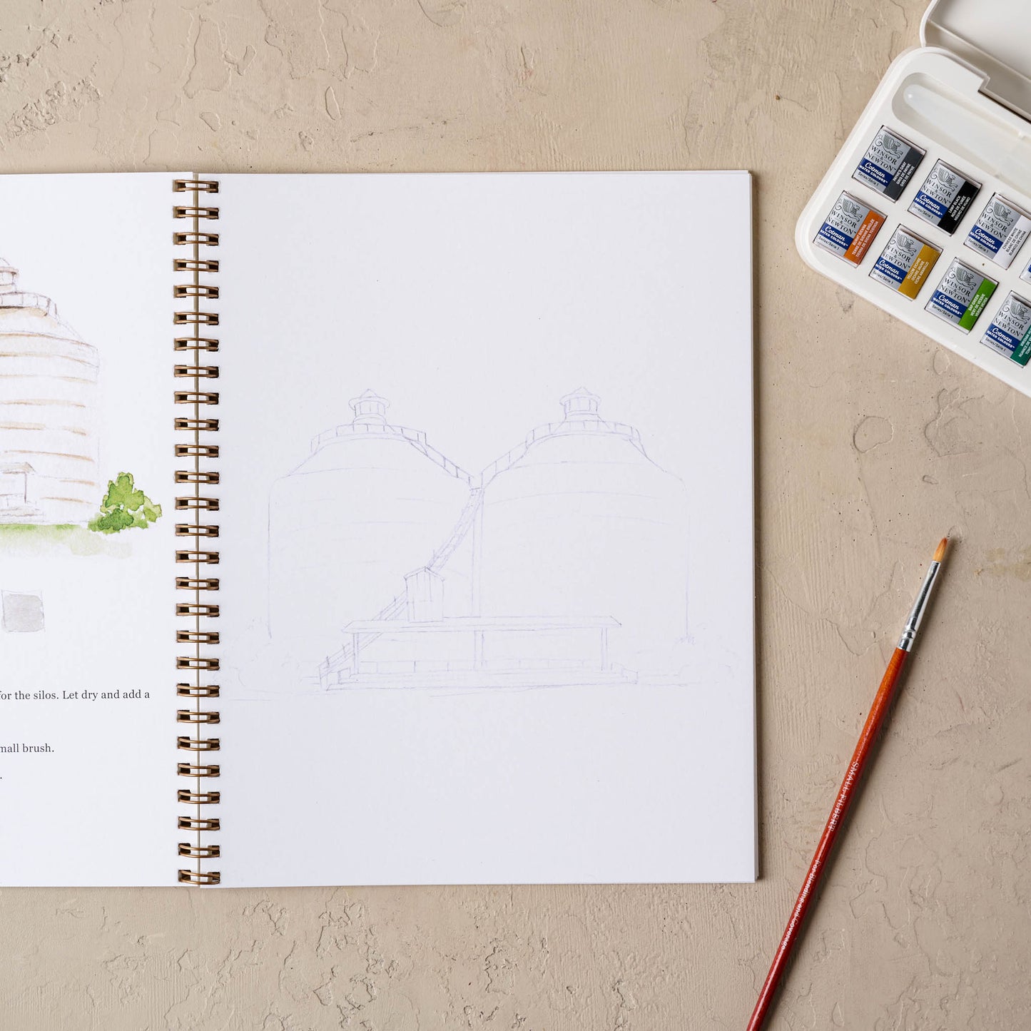 Magnolia Watercolor Workbook