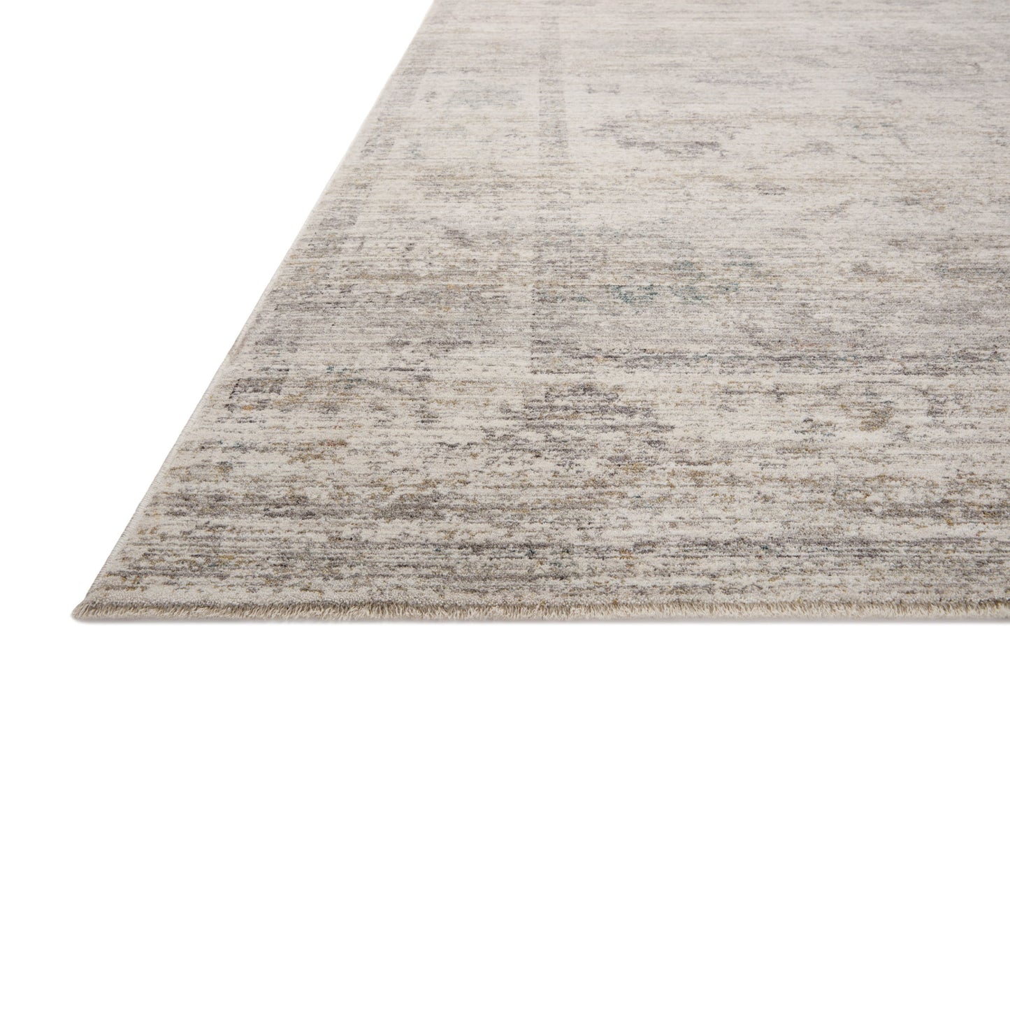 Millie Silver Dove Rug corner