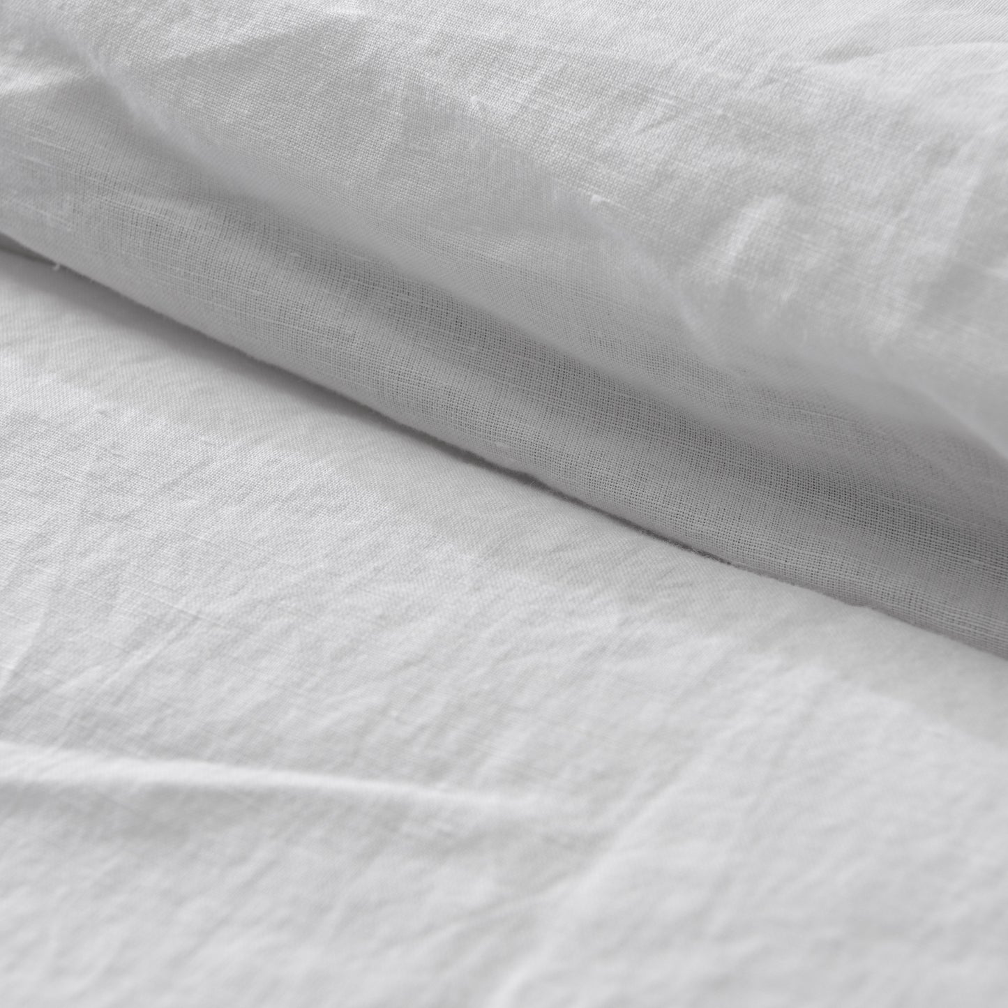 magnolia linen cotton duvet cover bedding in white