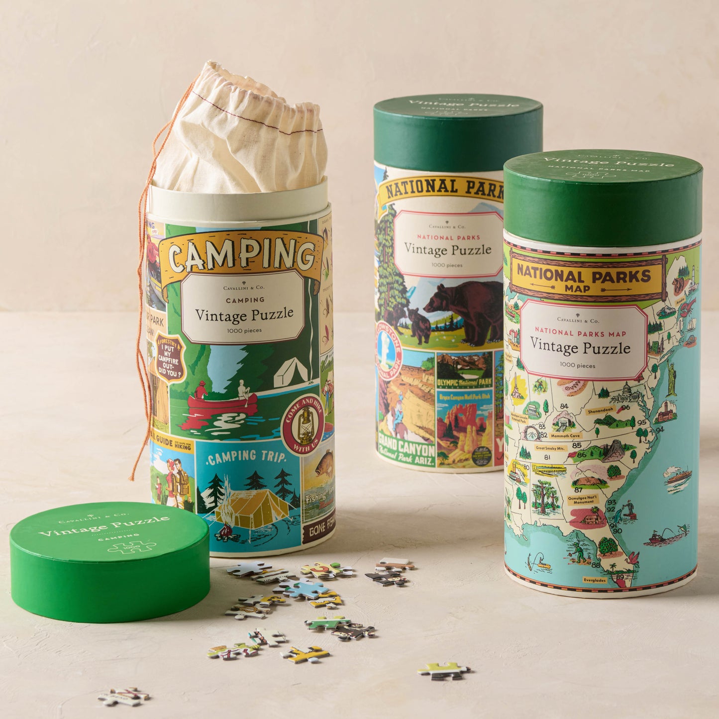 National Parks Vintage Puzzle