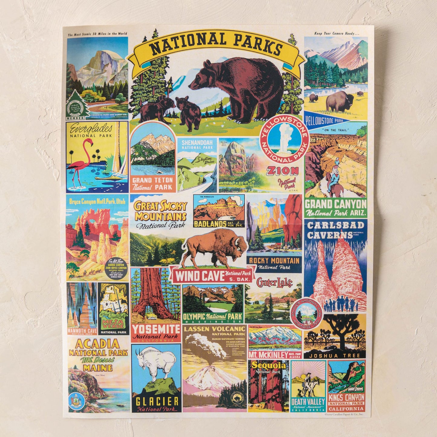 National Parks Vintage Puzzle