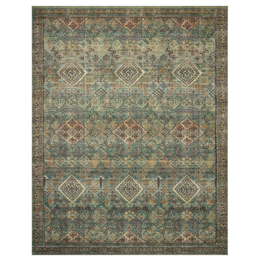 Sinclair Turquoise Multi Rug
